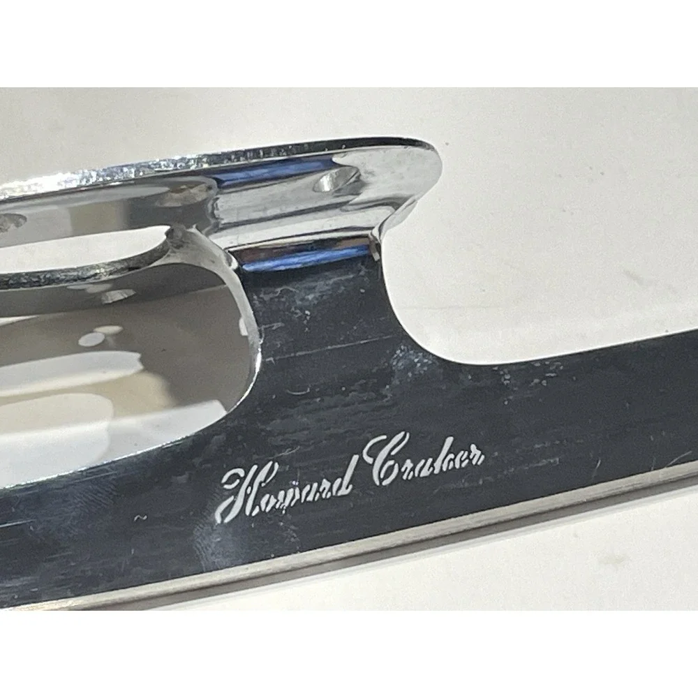 Vintage MK Phantom Figure Skating Blades Size 10 Howard Cracker Engraved England